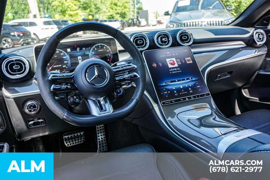 Used 2024 White Mercedes-Benz C 43 AMG® image 28