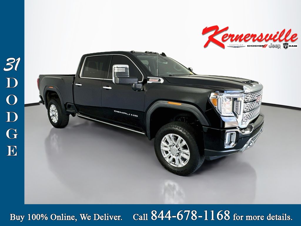 Onyx Black 2022 GMC Sierra 2500HD Pickup Truck Four-Wheel Drive Automatic