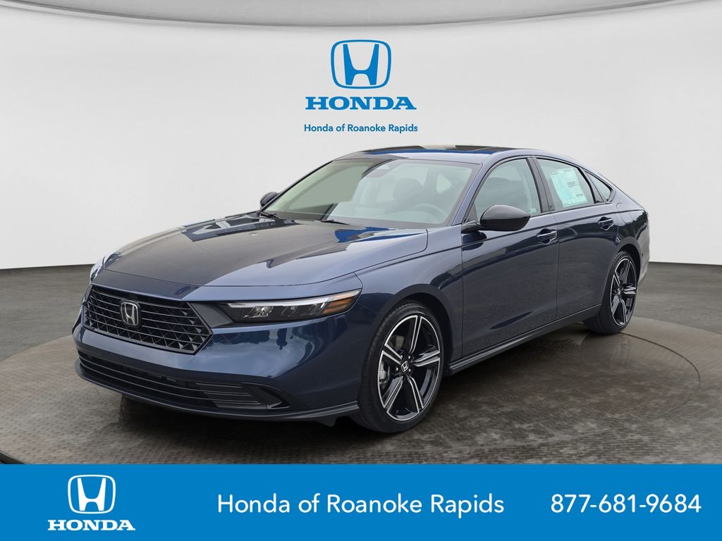 Canyon River Blue Metallic 2026 Honda Accord Sedan Front-Wheel Drive Continuously Variable Transmission