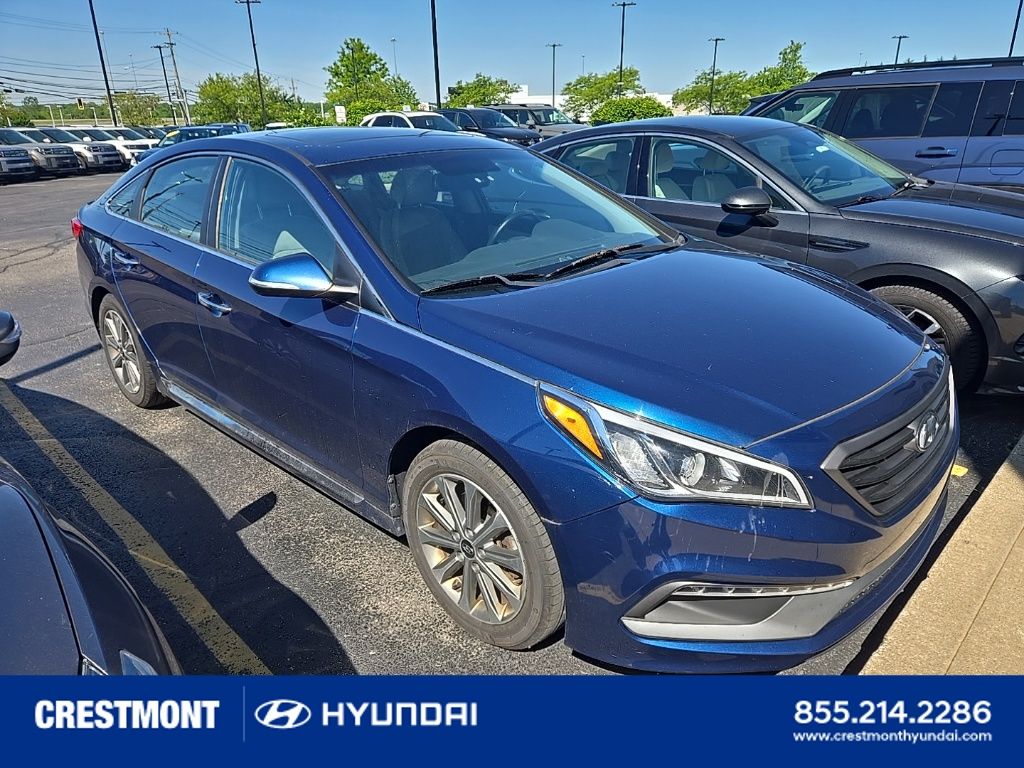 used 2017 Hyundai Sonata car, priced at $11,499