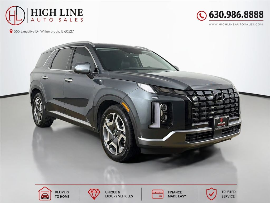 Gray (Steel Graphite) 2025 Hyundai Palisade SUV / Crossover All-Wheel Drive 8-Speed Automatic