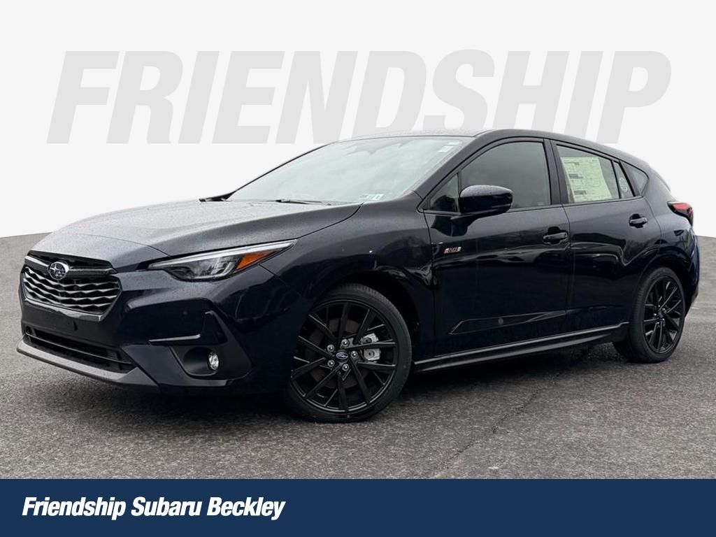 Crystal Black Silica 2026 Subaru Impreza RS AWD Wagon All-Wheel Drive Continuously Variable Transmission