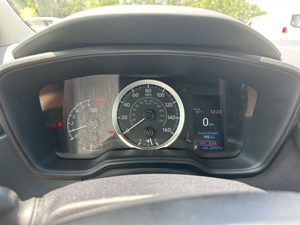 2022 Black Sand Pearl Toyota Corolla LE FWD Sedan
