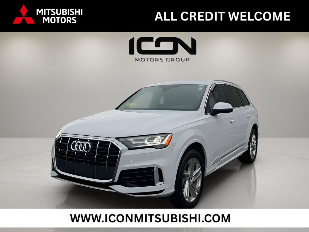Glacier White 2023 Audi Q7 SUV / Crossover All-Wheel Drive 8-Speed Automatic