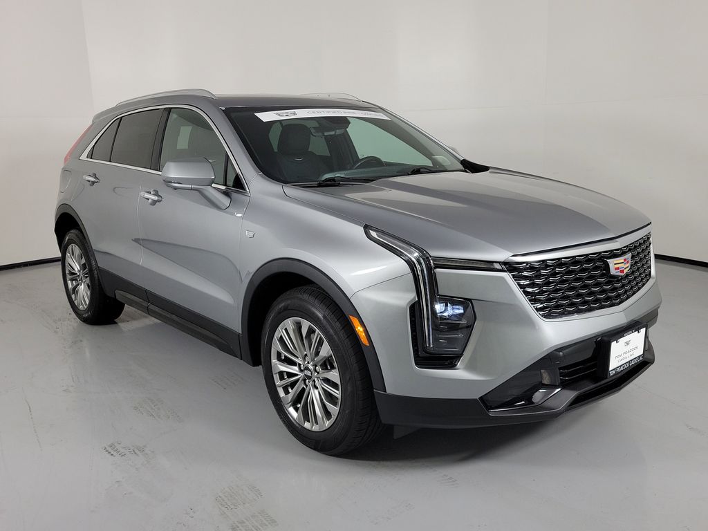 2024 Cadillac XT4 Premium Luxury Silver at Tom Peacock Cadillac
