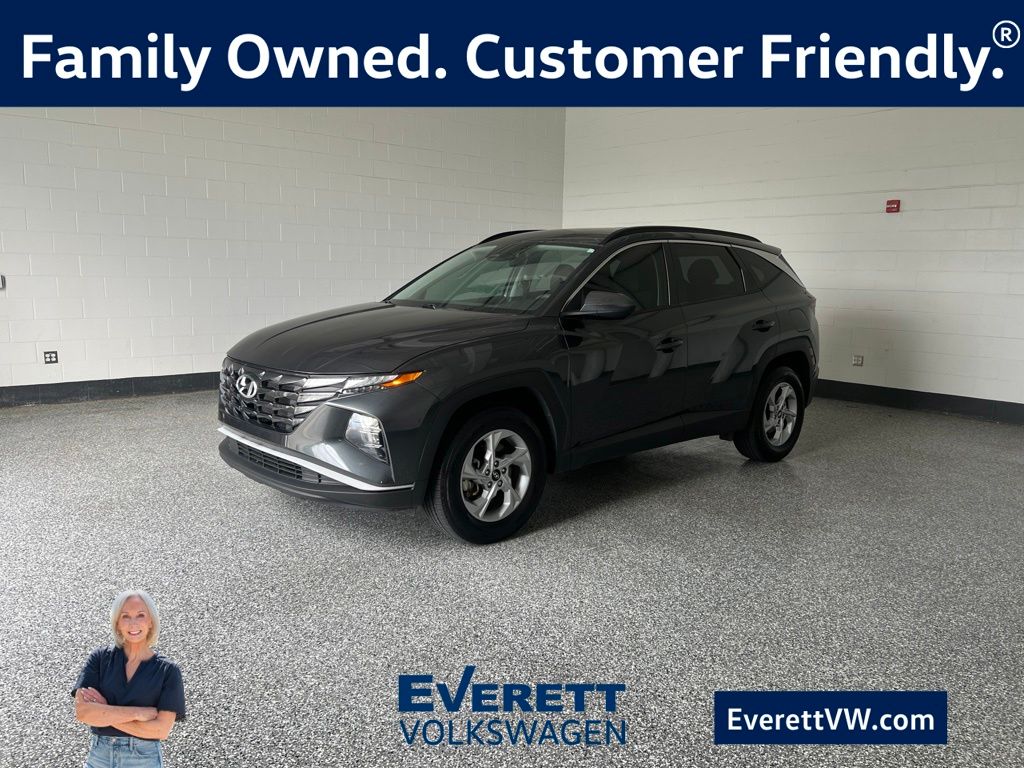 Dark Gray Metallic 2024 Hyundai Tucson SEL Fleet AWD SUV / Crossover All-Wheel Drive 8-Speed Automatic