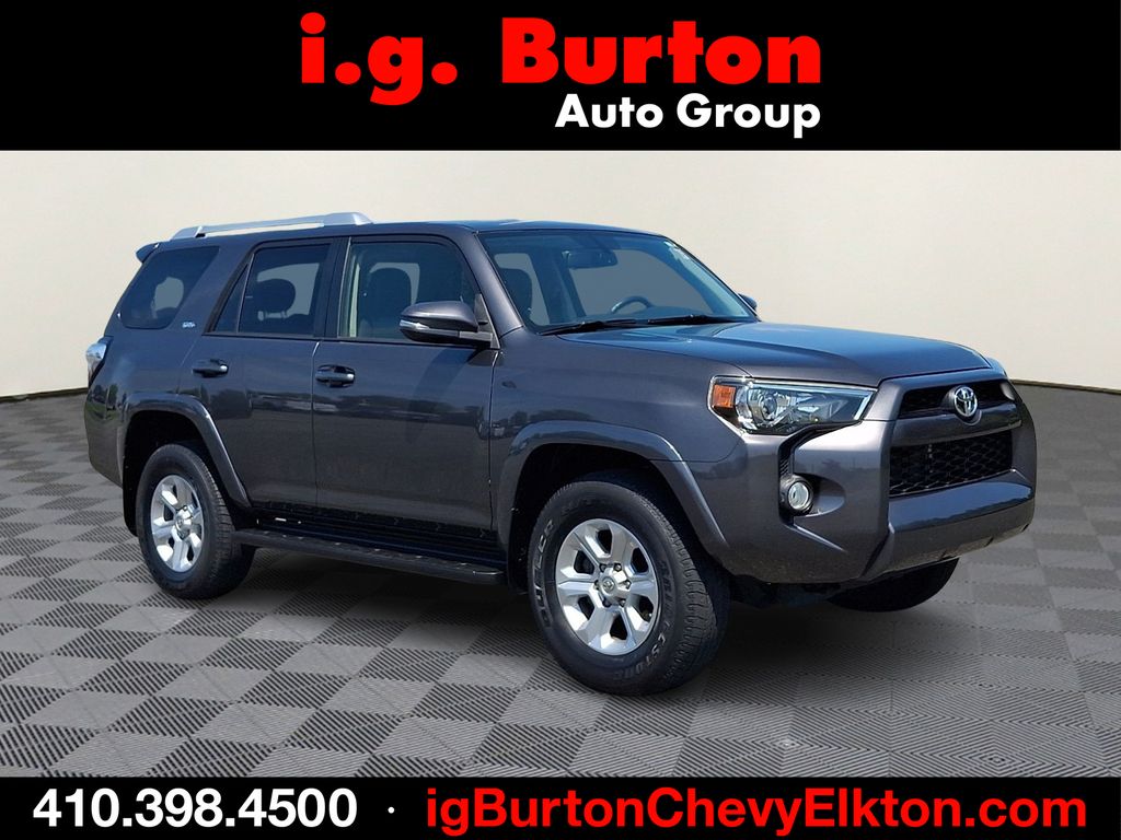 Magnetic Gray Metallic 2018 Toyota 4Runner SUV / Crossover Four-Wheel Drive 5-Speed Automatic Overdrive