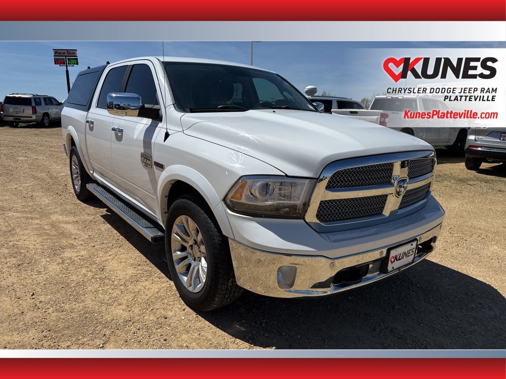 Bright White Clearcoat 2016 RAM 1500 Pickup Truck Four-Wheel Drive 8-Speed Automatic