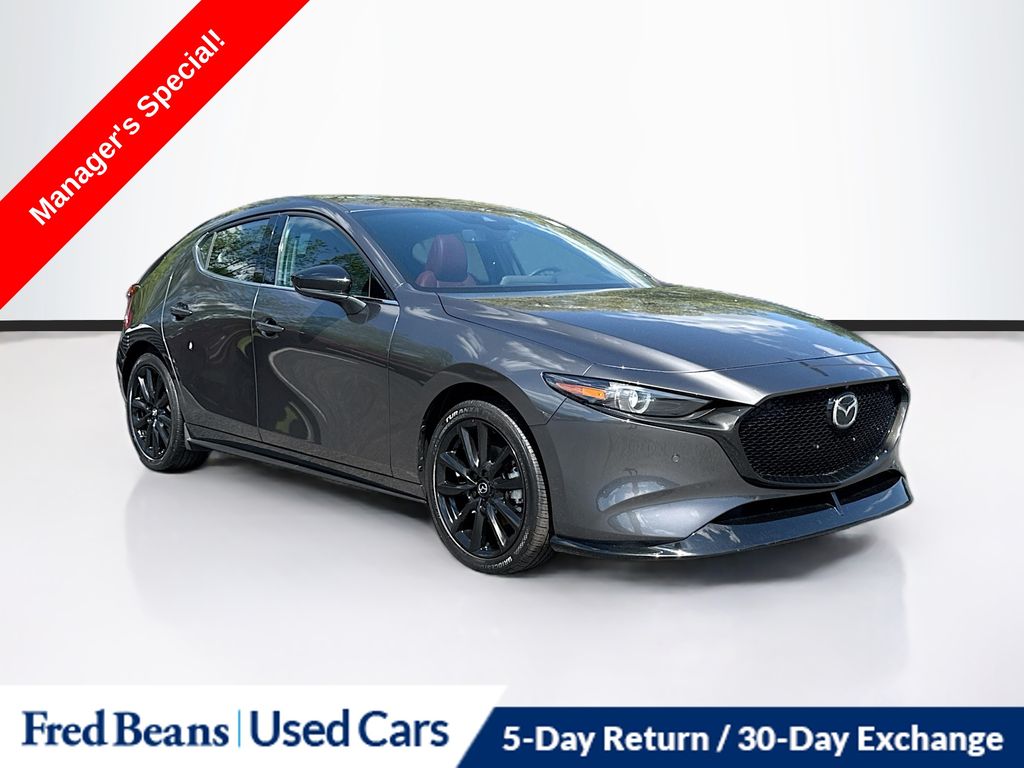 Machine Gray Metallic 2023 Mazda MAZDA3 2.5 Turbo Premium Plus Hatchback AWD Hatchback All-Wheel Drive 6-Speed Automatic