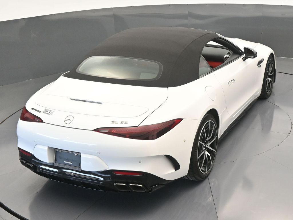 Used 2022 White Mercedes-Benz SL 63 AMG® image 60