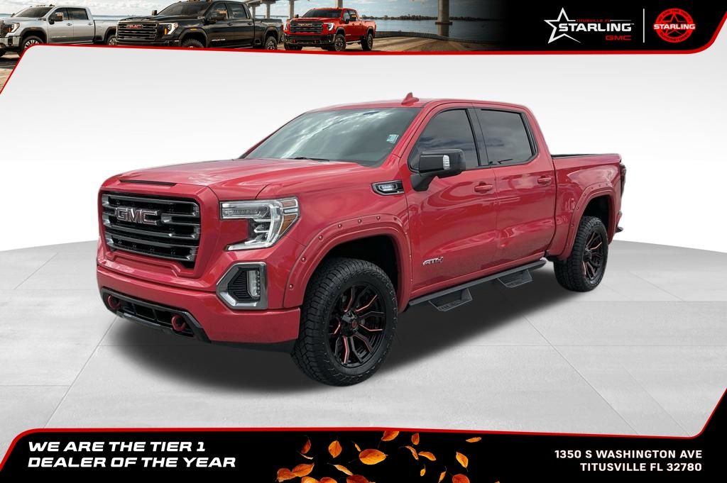 Cardinal Red 2021 GMC Sierra 1500 Pickup Truck Four-Wheel Drive Automatic