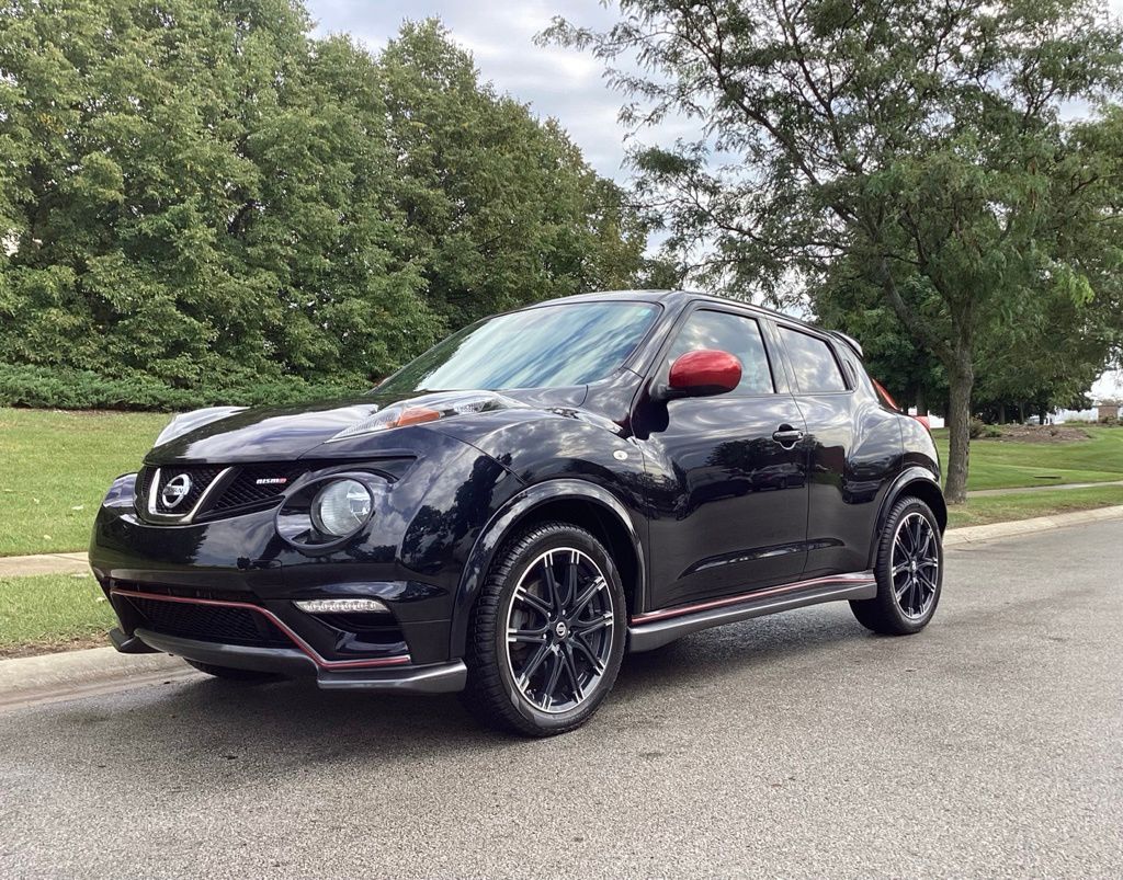 Sapphire Black 2014 Nissan Juke SUV / Crossover All-Wheel Drive Continuously Variable Transmission