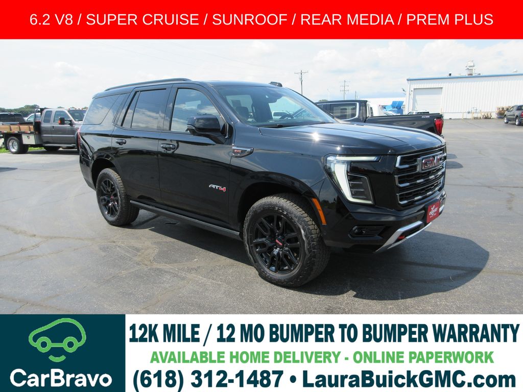 Onyx Black 2026 GMC Yukon SUV / Crossover Four-Wheel Drive 
