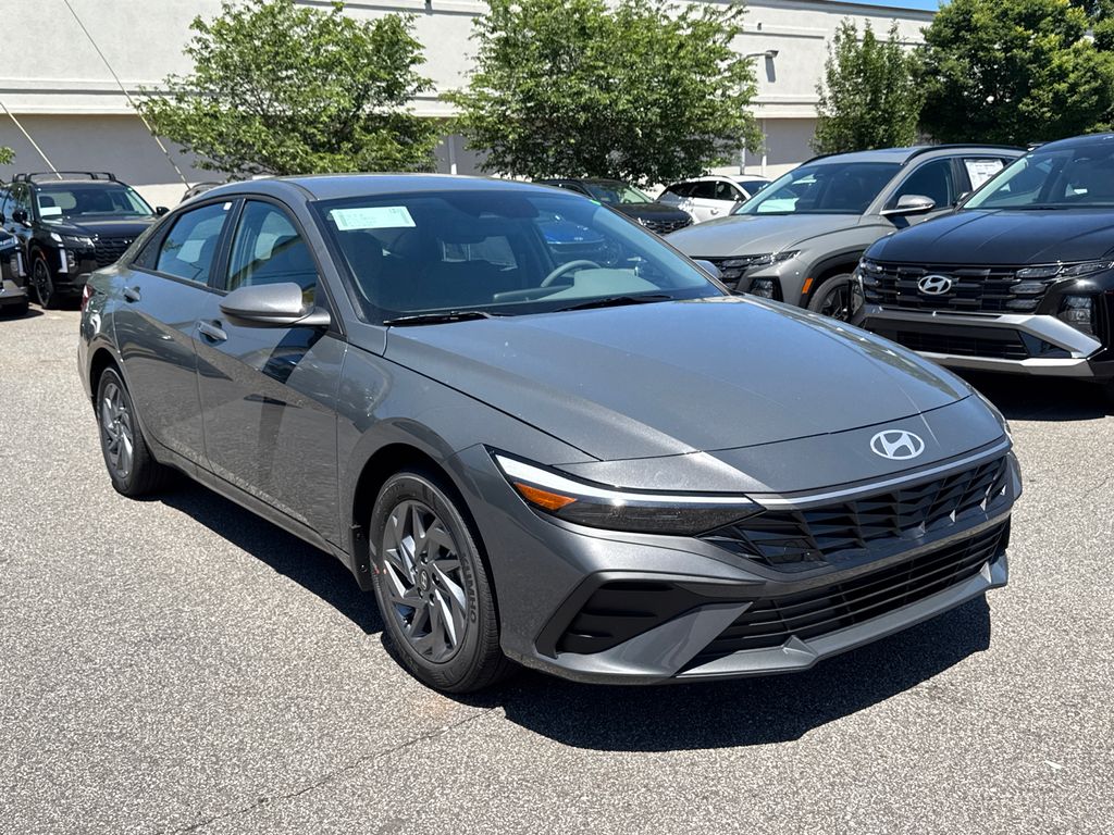 2025 Hyundai Elantra Hybrid Blue photo 2