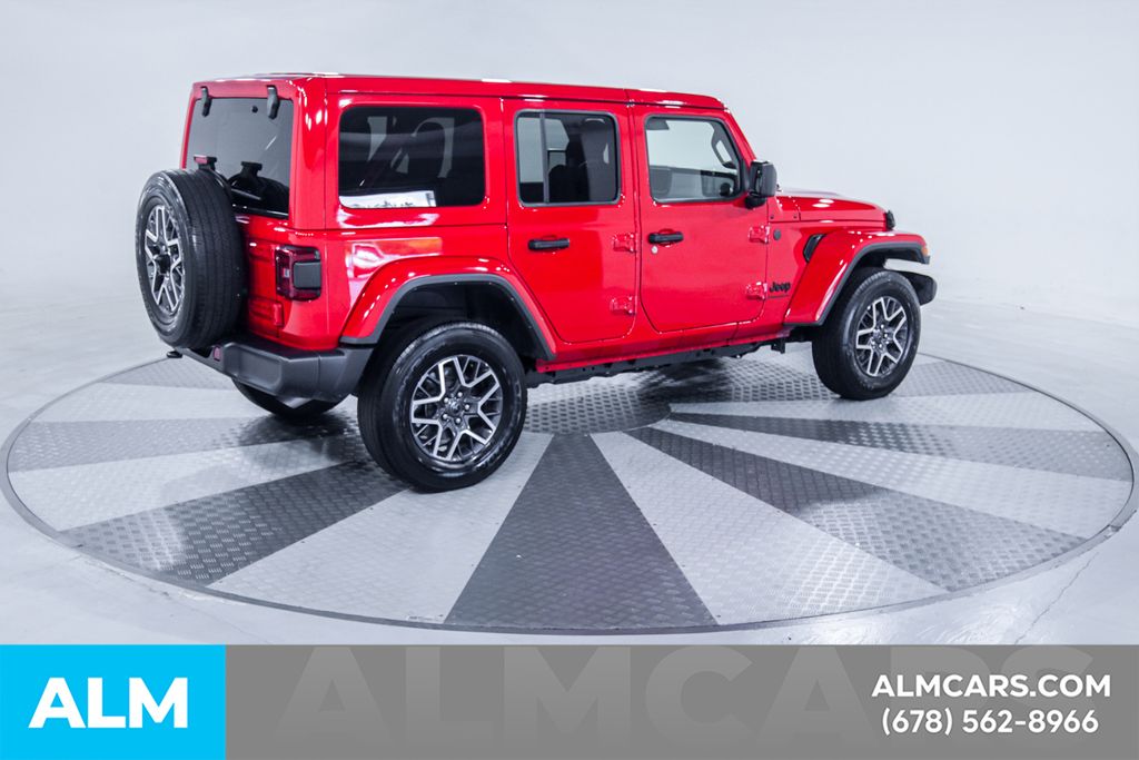 Used 2025 Red Jeep Sahara image 10