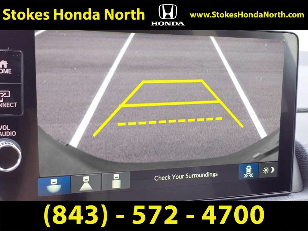 2026 Honda CR-V EX White at Stokes Honda North