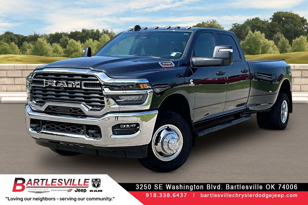 Forged Blue Metallic 2026 RAM 3500 Pickup Truck Four-Wheel Drive 8-Speed Automatic