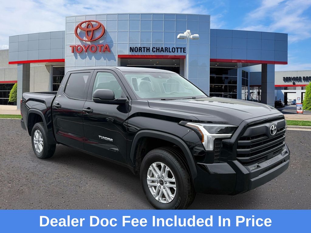 Midnight Black Metallic 2024 Toyota Tundra Pickup Truck Four-Wheel Drive Automatic