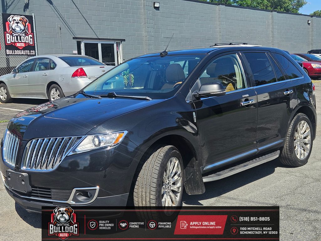 Tuxedo Black Metallic 2014 Lincoln MKX SUV / Crossover All-Wheel Drive 6-Speed Automatic