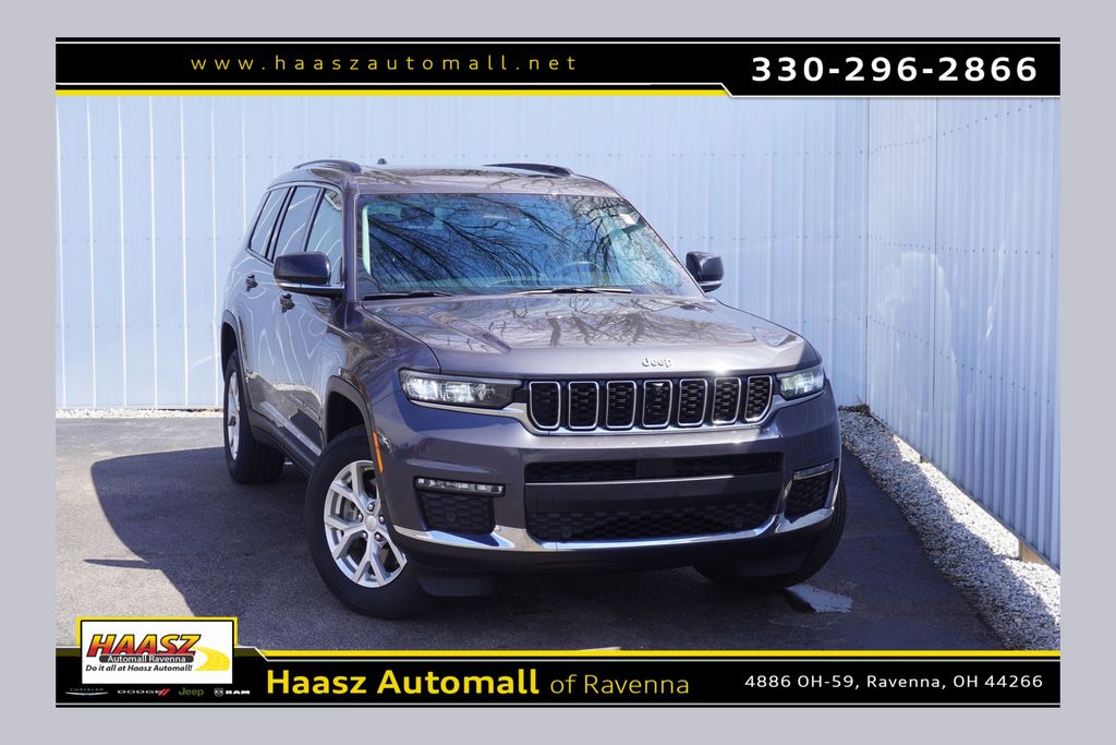 Baltic Gray Metallic Clearcoat 2023 Jeep Grand Cherokee L Limited 4WD SUV / Crossover Four-Wheel Drive 8-Speed Automatic