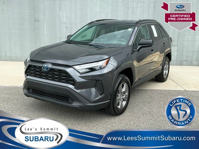 Magnetic Gray Metallic 2024 Toyota RAV4 Hybrid SUV / Crossover All-Wheel Drive Continuously Variable Transmission