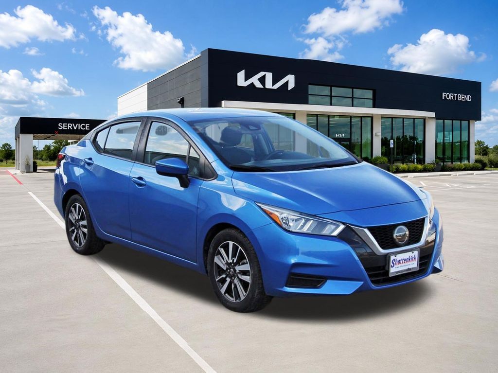 2020 Nissan Versa 1.6 SV Blue at Wharton Ford