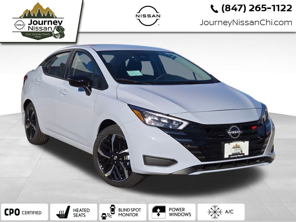 Gray Sky Pearl 2025 Nissan Versa Sedan Front-Wheel Drive Continuously Variable Transmission