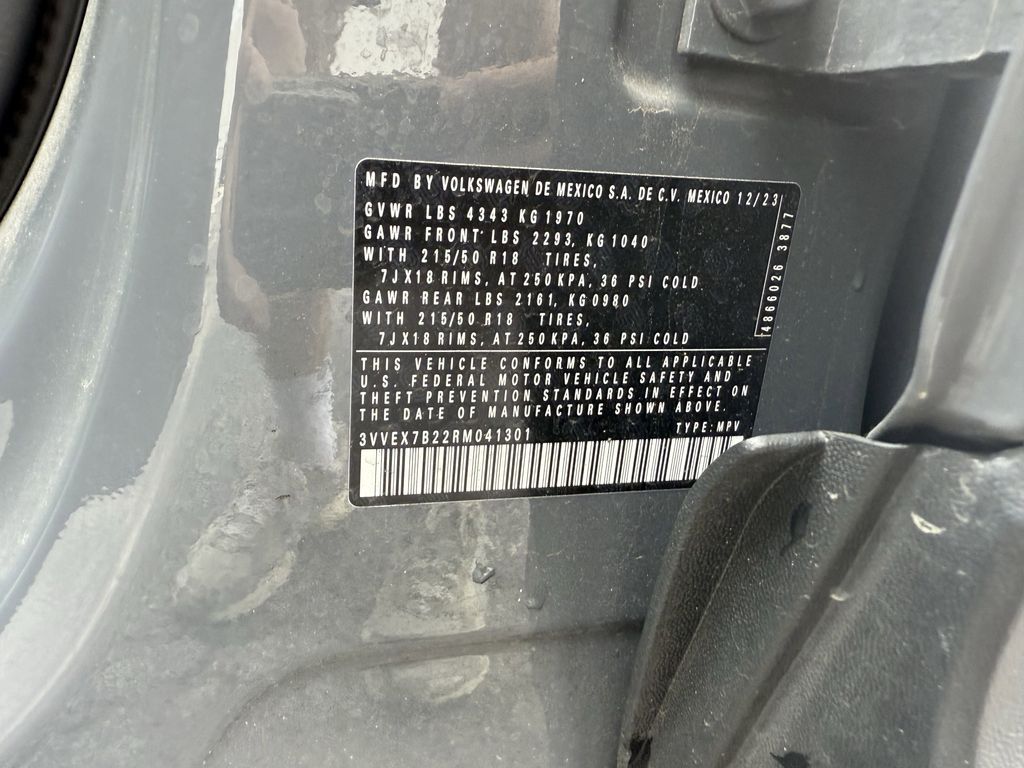 2024 Volkswagen Taos 1.5T SE Gray at DeMontrond Automotive Group