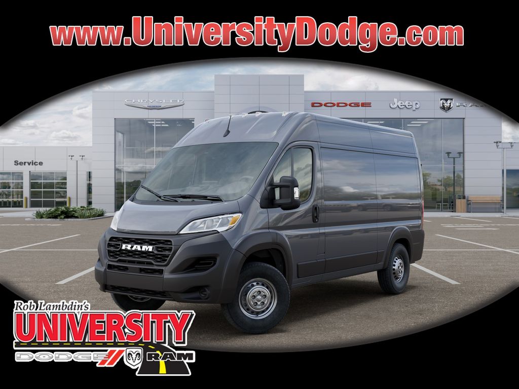 Ceramic Gray Clearcoat 2026 RAM ProMaster 1500 Tradesman 136 High Roof Cargo Van FWD Van Front-Wheel Drive 9-Speed Automatic