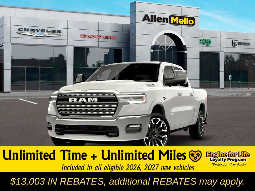 2026 RAM 1500 Blanco (Bright White Clearcoat) Camioneta Todo terreno 8 velocidades Automática