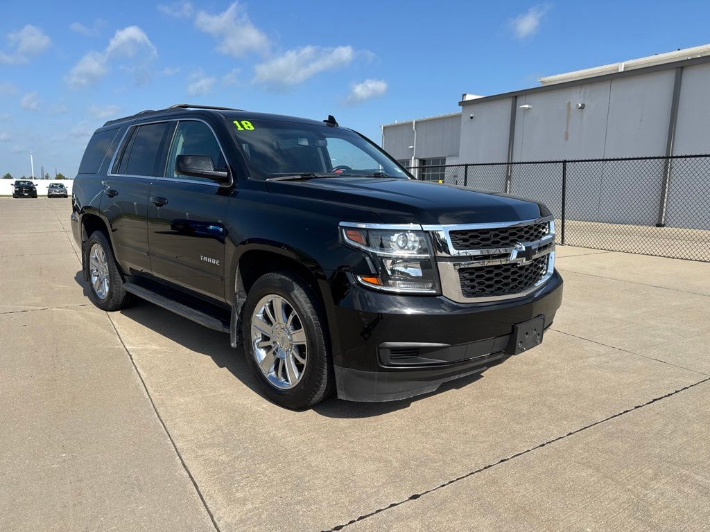 Black 2018 Chevrolet Tahoe SUV / Crossover Four-Wheel Drive 6-Speed Automatic Overdrive