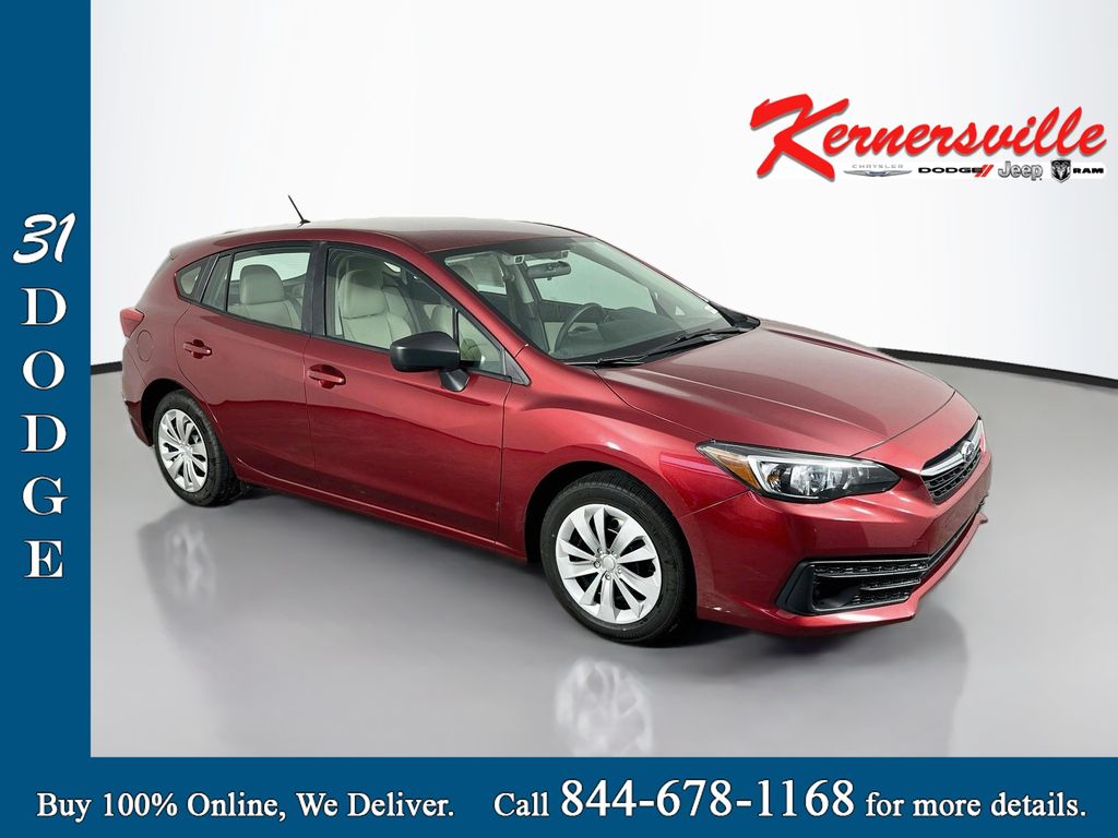 Crimson Red Pearl 2022 Subaru Impreza Wagon All-Wheel Drive Continuously Variable Transmission