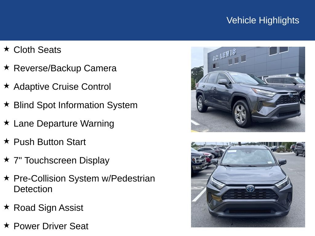 2022 Toyota RAV4 Hybrid XLE