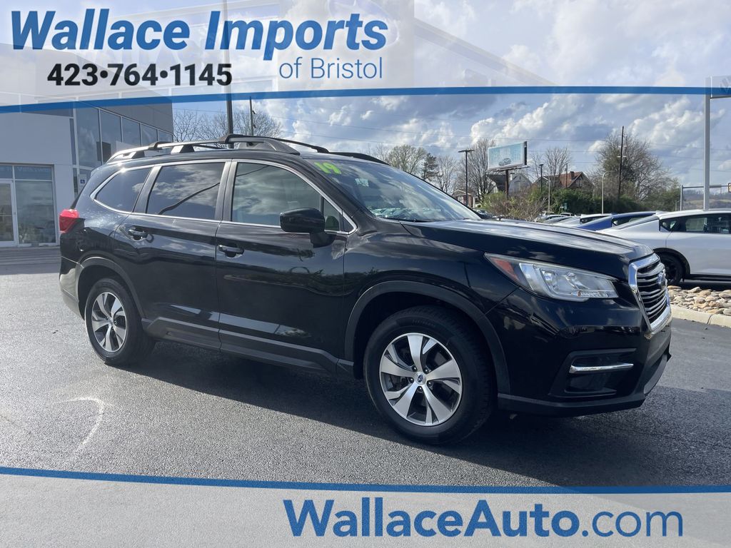 Crystal Black Silica 2019 Subaru Ascent Premium 7-Passenger AWD SUV / Crossover All-Wheel Drive Continuously Variable Transmission