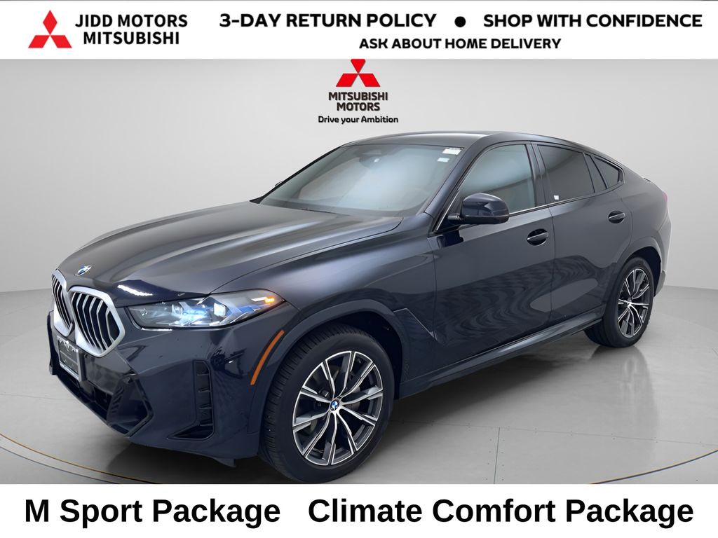 Carbon Black Metallic 2026 BMW X6 SUV / Crossover All-Wheel Drive 8-Speed Automatic