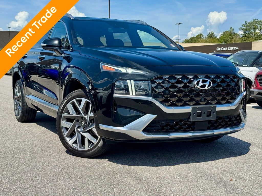 Twilight Black 2022 Hyundai Santa Fe Calligraphy AWD SUV / Crossover All-Wheel Drive Automatic