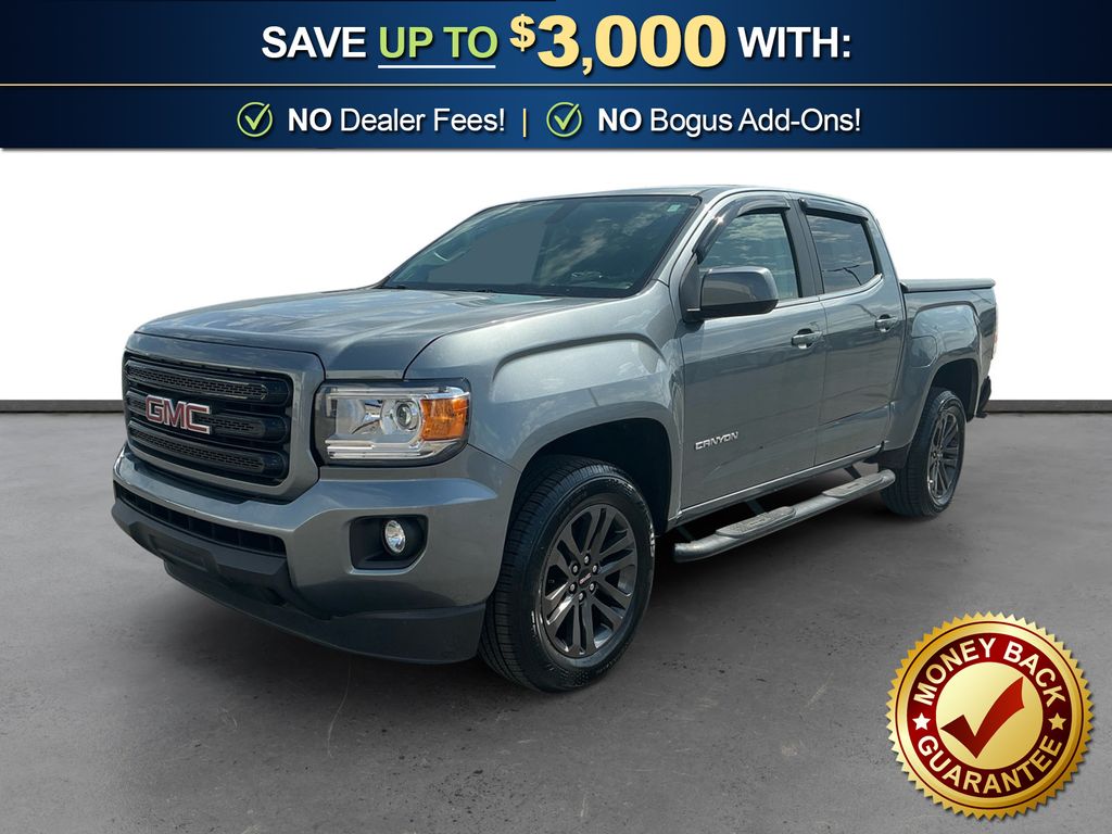 Gray (Satin Steel Metallic) 2019 GMC Canyon Pickup Truck 4X2 8-Speed Automatic