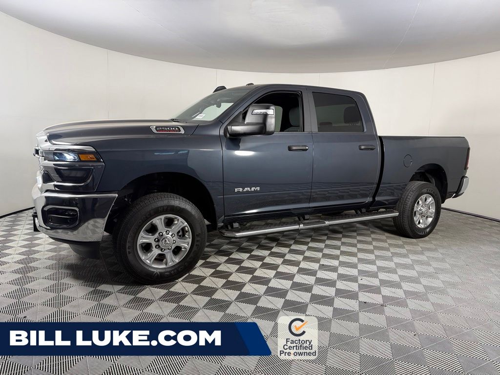 Blue Metallic 2025 RAM 2500 Pickup Truck Four-Wheel Drive 8-Speed Automatic