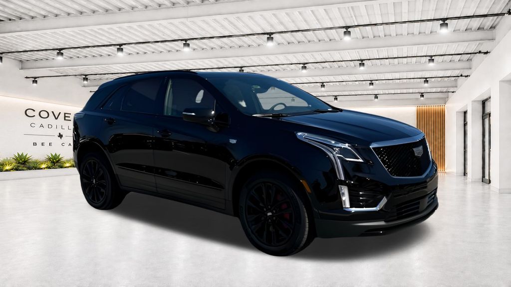 Black Metallic 2026 Cadillac XT5 SUV / Crossover Four-Wheel Drive 9-Speed Automatic