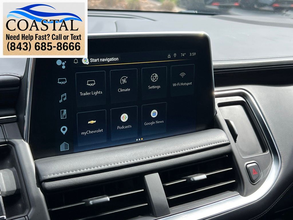 2022 Chevrolet Suburban LT White at Coastal Chevrolet Cadillac