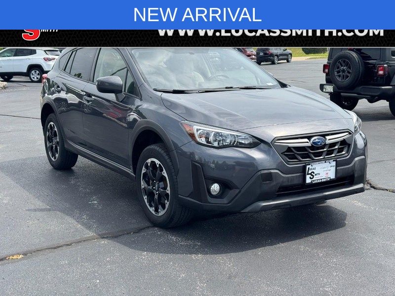 Magnetite Gray Metallic 2023 Subaru Crosstrek Premium AWD SUV / Crossover All-Wheel Drive 6-Speed Manual