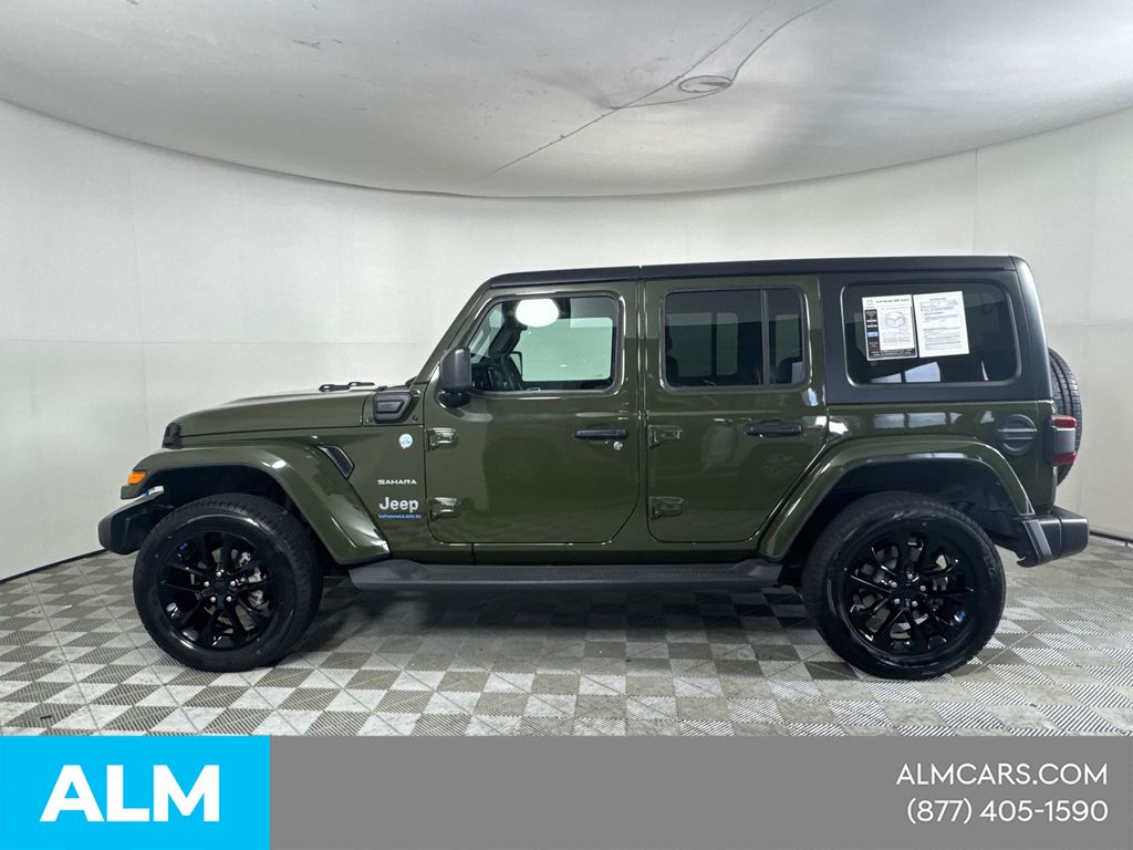 Used 2023 Green Jeep Sahara 4xe image 10