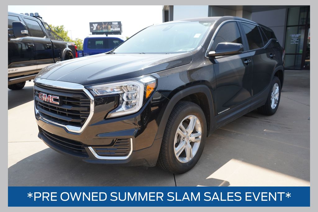 Black (Ebony Twilight Metallic) 2024 GMC Terrain SUV / Crossover All-Wheel Drive 9-Speed Automatic