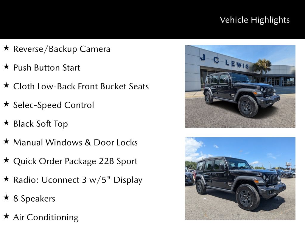 2021 Jeep Wrangler Unlimited Sport