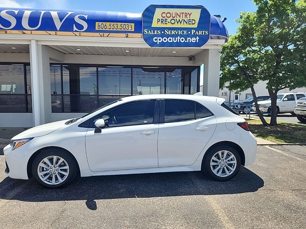 Ice 2025 Toyota Corolla Hatchback SE FWD Hatchback Front-Wheel Drive Continuously Variable Transmission