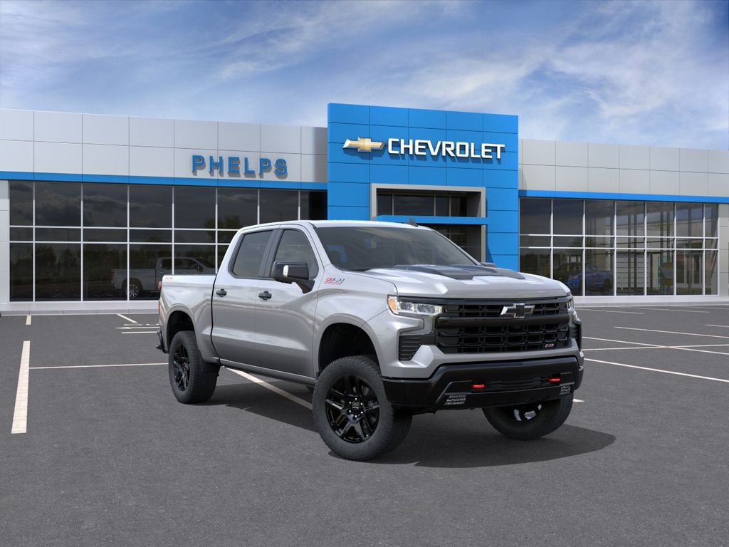 Sterling Gray Metallic 2026 Chevrolet Silverado 1500 Pickup Truck Four-Wheel Drive Automatic