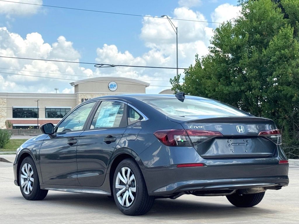 2026 Honda Civic LX Gray at Emmons Autoplex