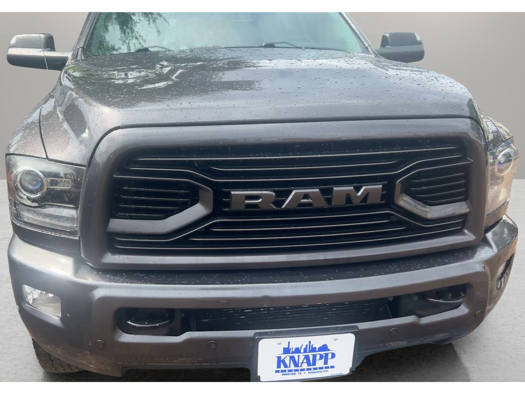 Gray (Granite Crystal Metallic Clearcoat) 2018 RAM 2500 Laramie Crew Cab 4WD Pickup Truck Four-Wheel Drive 6-Speed Automatic