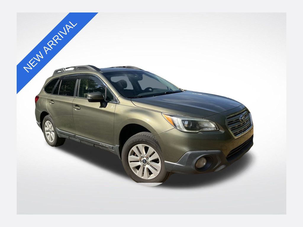 Green Metallic 2015 Subaru Outback Wagon All-Wheel Drive Continuously Variable Transmission