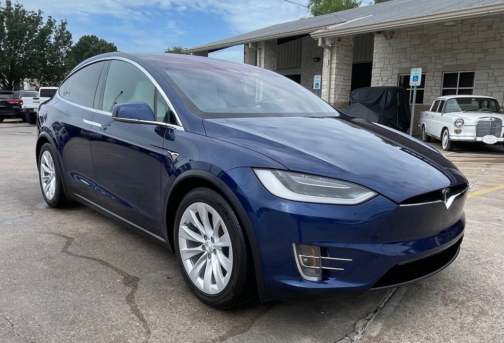 2018 Tesla Model X 75D Blue at Classic Elite Chevrolet Sugar Land